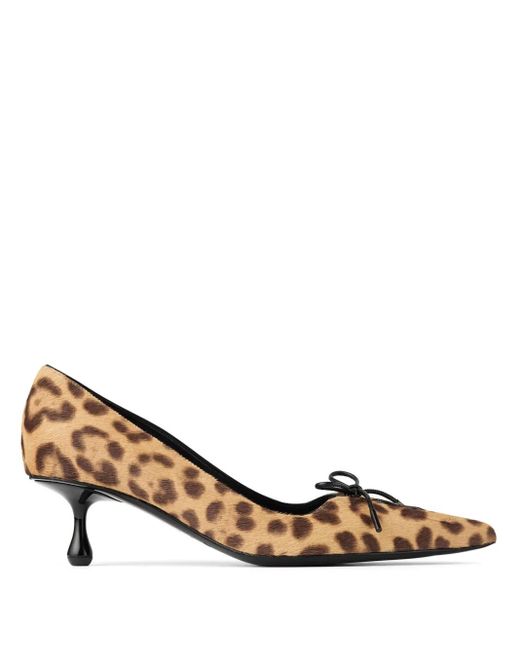 Jimmy Choo Brown Scarlett 50Mm Pumps
