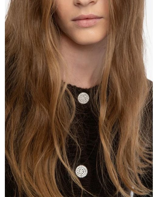 Cardigan Con Decorazione di Zadig & Voltaire in Black