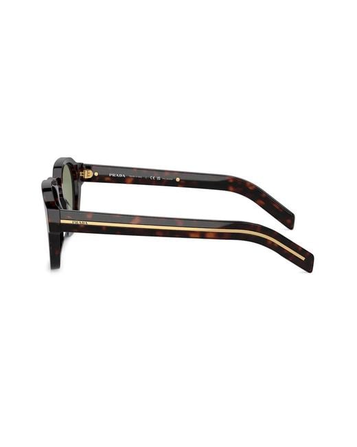 Prada Green Square-Frame Sunglasses for men