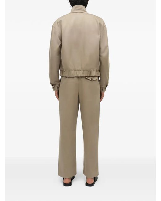 Jonathan Simkhai Natural Harrington Twill Jacket for men