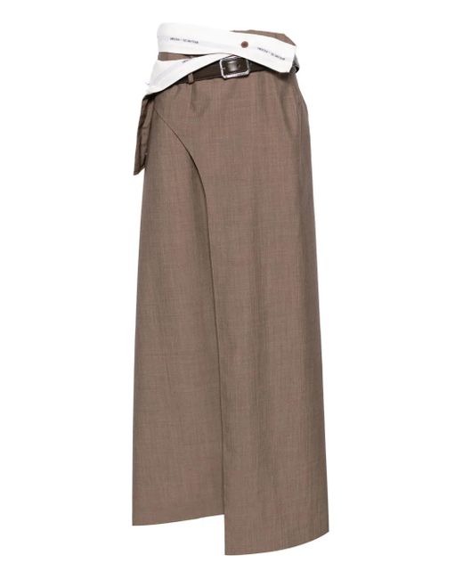 Magliano バージンウール スカート Brown