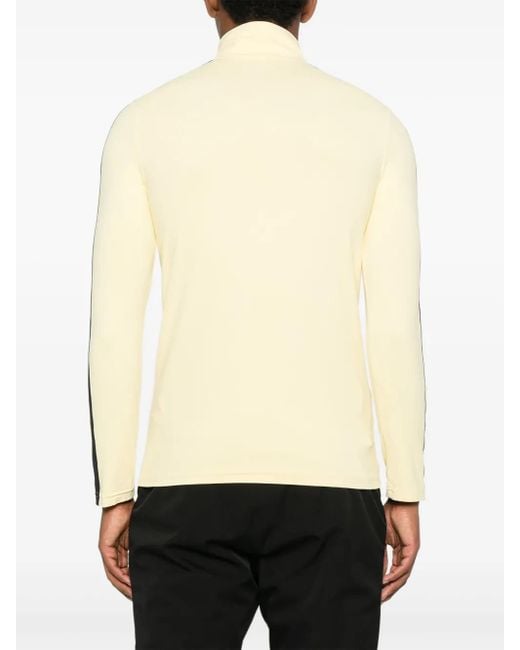 Top con media cremallera Fusalp de hombre de color Natural