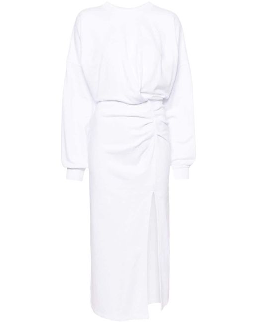 Isabel Marant Katoenen Maxi-jurk in het White