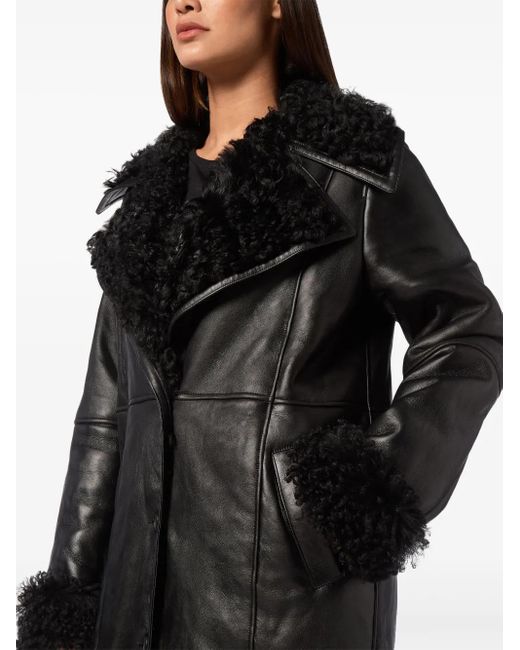 Abrigo Skull & Bones Philipp Plein de color Black