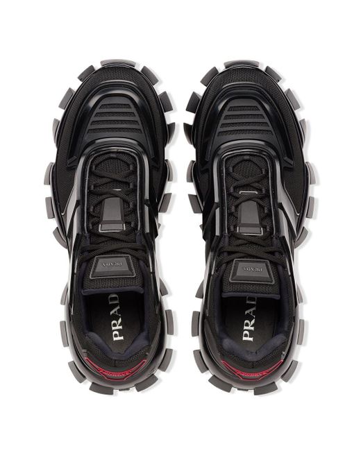 prada cloudbust thunder black and blue