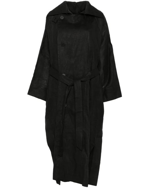 Issey Miyake Black Long Coat