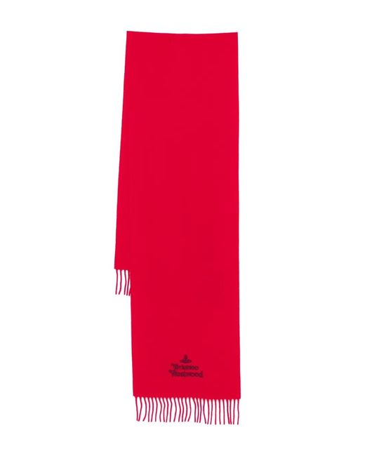 Vivienne Westwood Logo-Embroidered Scarf