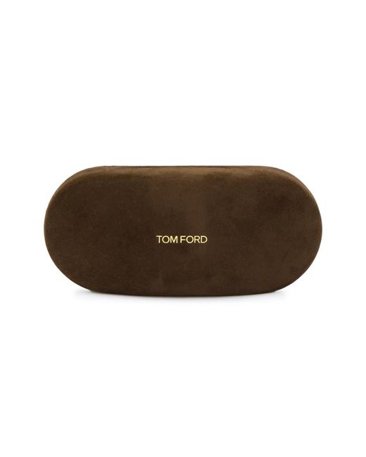 Tom Ford Blue Round Frame Glasses