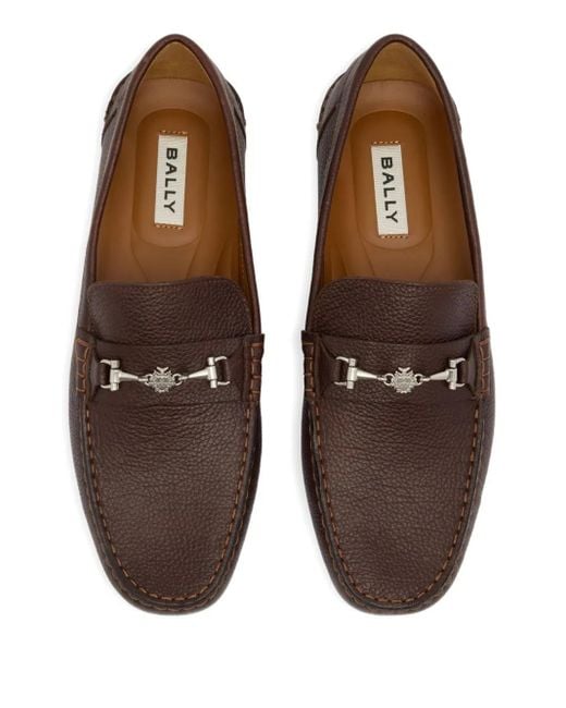 Bally Brown Clay Loafers for men