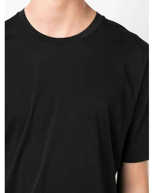Jil Sander Black Short Sleeve Cotton T-Shirt For for men