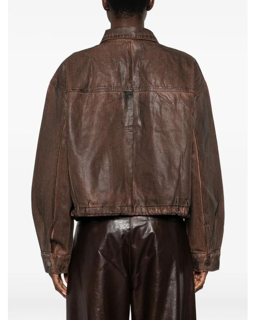 Gestuz Brown Gzcellie Chest Pocket Jacket