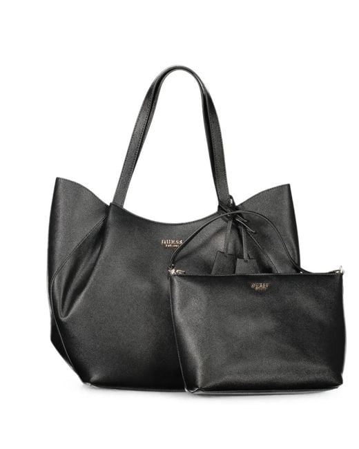 Guess Black Amorette Tote Bag