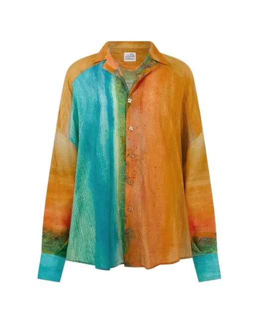 Donde Esteban Orange Formentera Shirt