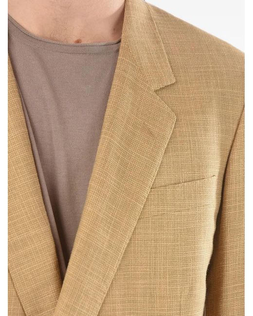 Corneliani Natural Double-Breasted Blazer for men