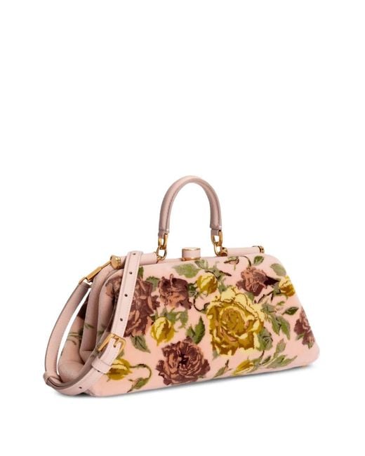 Dolce & Gabbana Metallic Medium Grandma Handbag