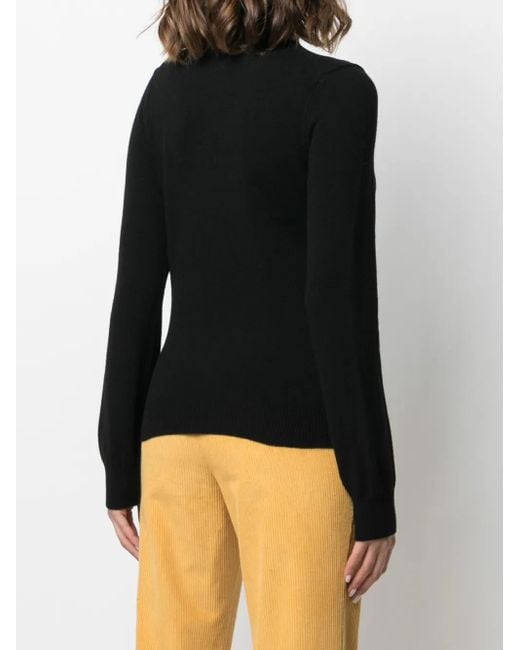 Pull À Patch Logo COMME DES GARÇONS PLAY en coloris Black
