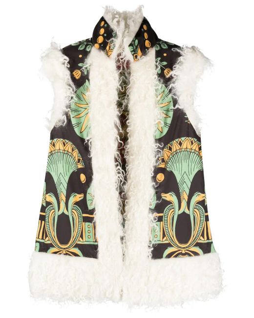 LaDoubleJ Lammy Top in het Multicolor