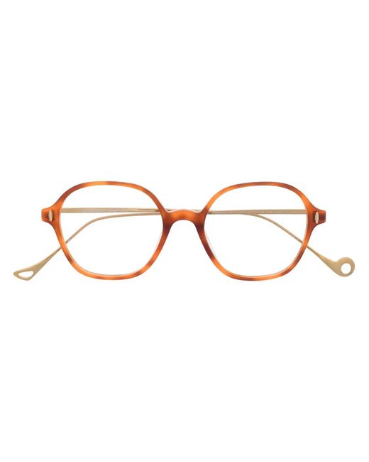 Eyepetizer Brown Brille Mit Eckigem Gestell
