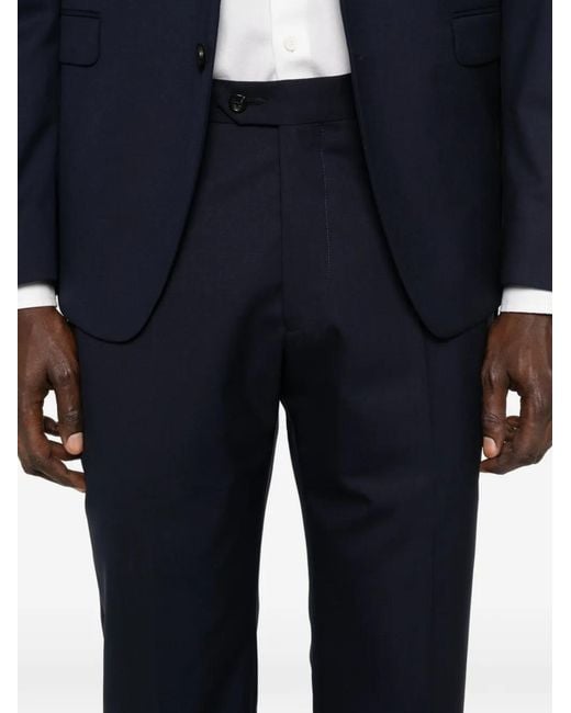 Reveres 1949 Blue Costume En Laine Vierge for men