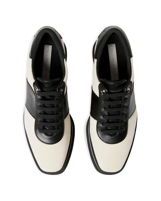 Stella McCartney Black Elyse Platform Sneakers