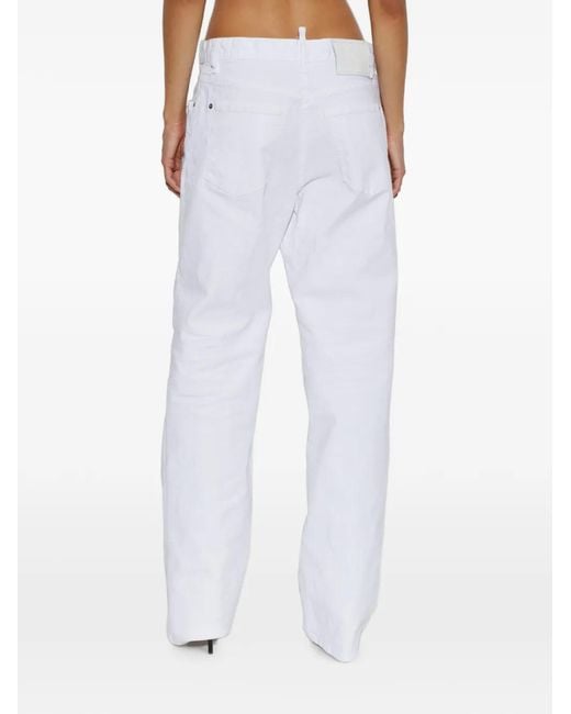 DSquared² White San Diego Jeans