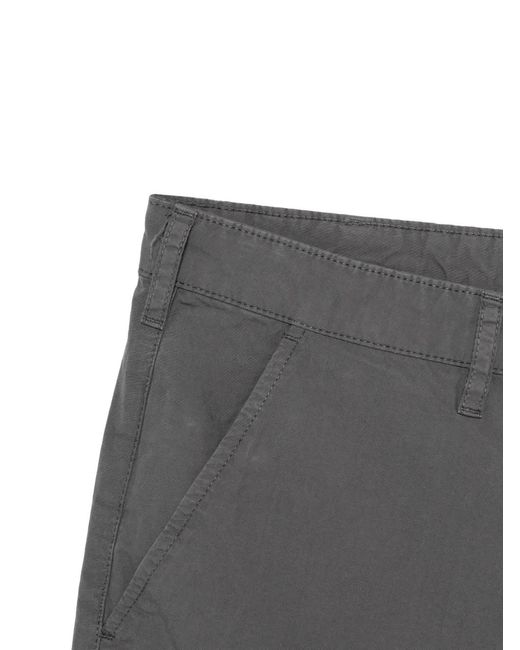 Paul Smith Gray Logo-Patch Shorts for men