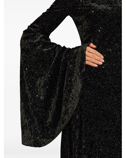 Balenciaga Black Maxikleid Im Oversized-Look