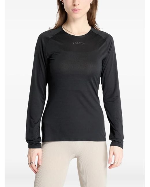 C.r.a.f.t Black Pro Dry Nanoweight LS W Langarmshirt
