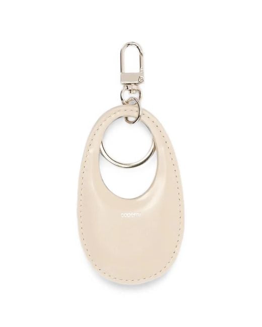 Coperni White Swipe Keychain