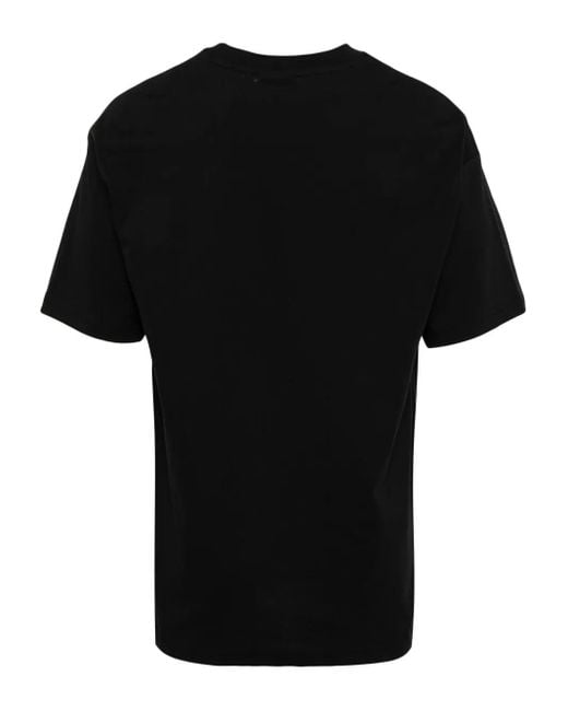 Chocoolate Black Logo-Patch T-Shirt for men