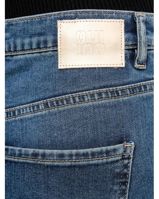 Ouí Blue Cropped Jeans