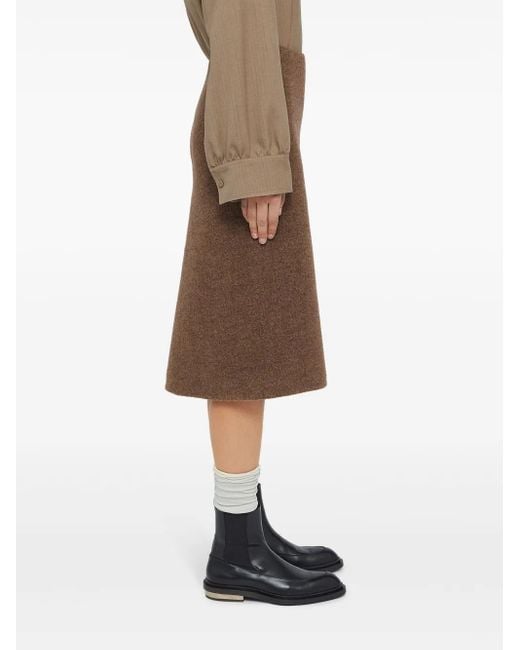 Jil Sander Brown Midirock