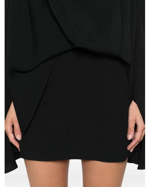 Robe Longue À Cape ‎Taller Marmo en coloris Black