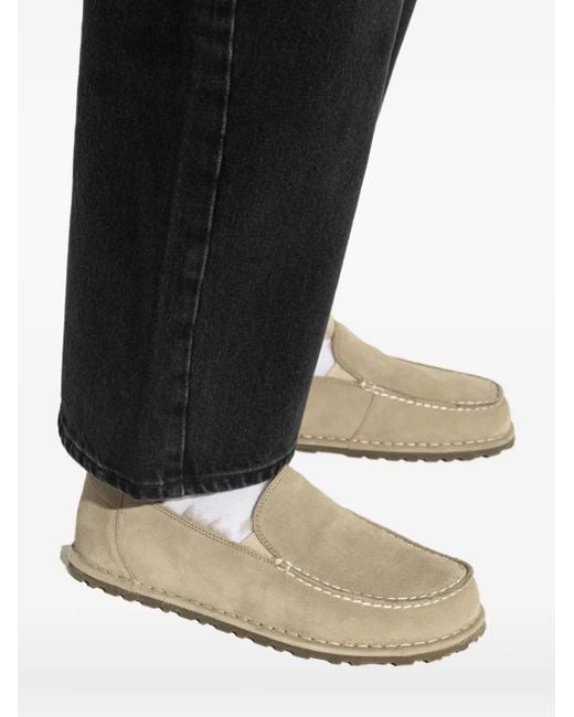 Birkenstock Gray Slip-On Shoes "Utti"