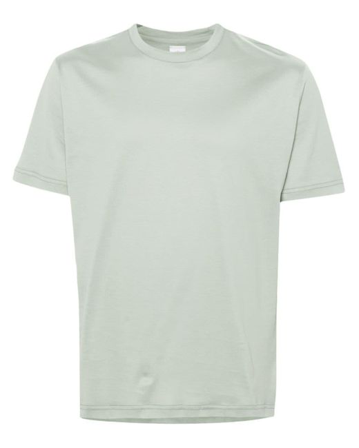 Eleventy Green Crew-neck Cotton T-shirt for men