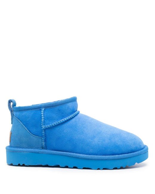 Ugg Blue Classic Ultra Mini Boots