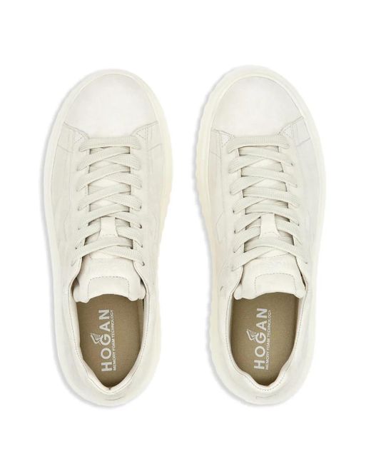 Hogan White Stylish And Comfortable Sneakers