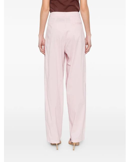 DARKPARK Pink Ring-Detail Trousers