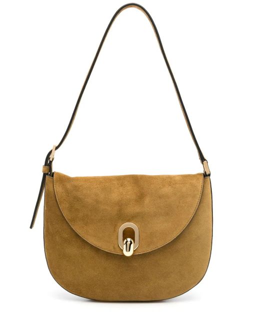 SAVETTE Metallic Small Tondo Shoulder Bag