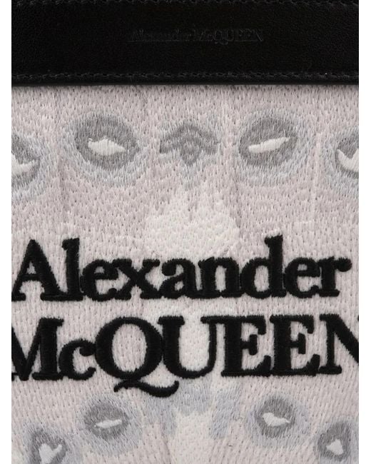 Bolso Bombonera Con Cordones McQueen de color Black