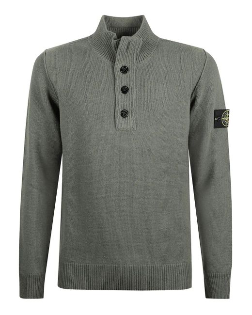 メンズ Stone Island ロングスリーブ セーター Green