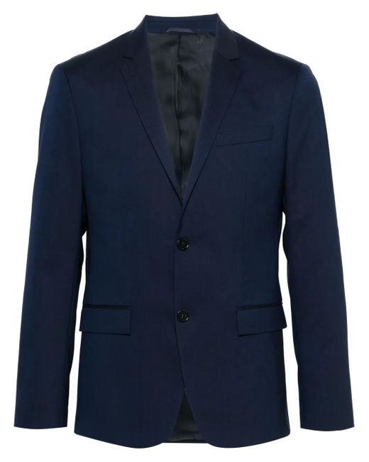 Calvin Klein Blue Single-Breasted Blazer for men