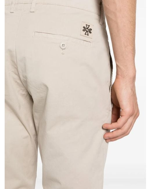 Jacob Cohen Halbhohe Chino in Natural für Herren