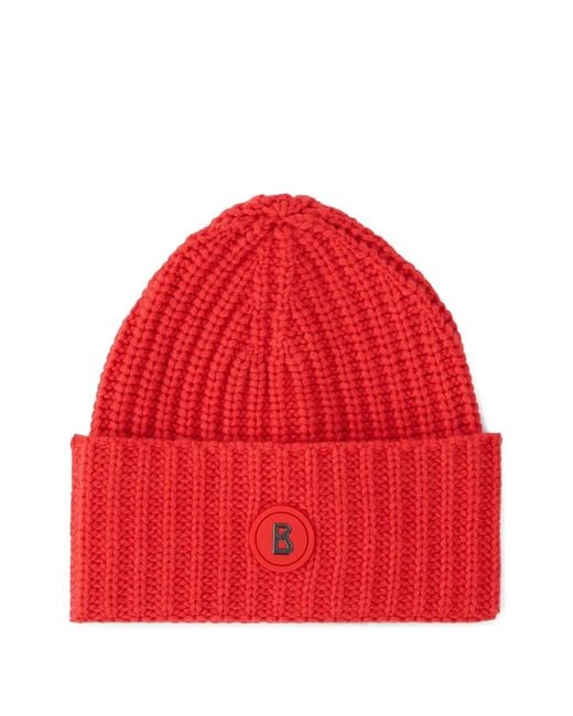 Bogner Red Kilian Beanie for men