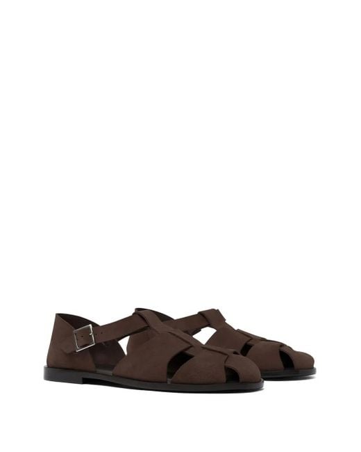 Scarosso Brown Apollo Sandals for men