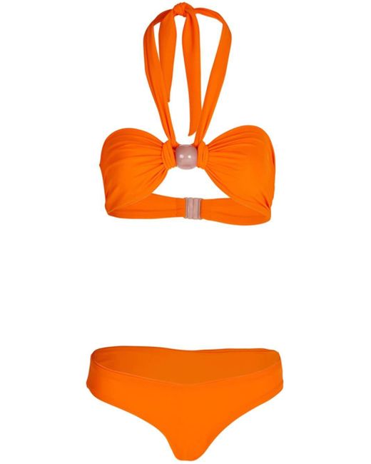 Bikini Valderica Fermina di Silvia Tcherassi in Orange