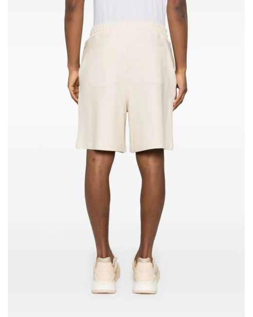 McQueen Natural Drawstring Shorts for men