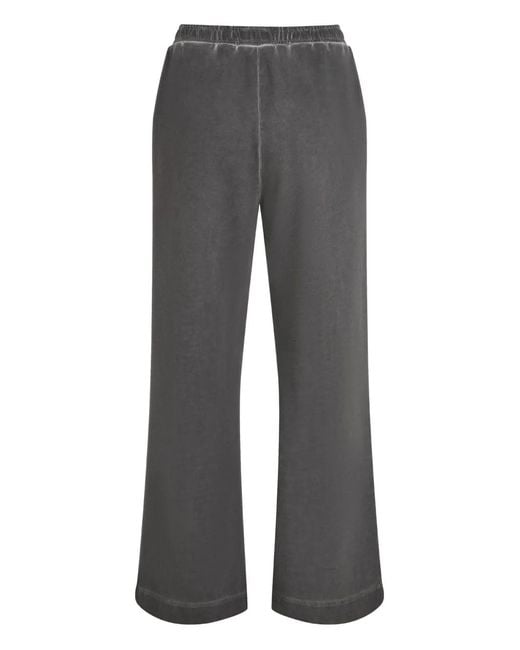 Karl Lagerfeld Gray Washed Track Pants