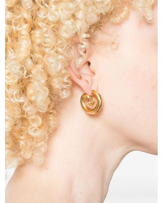 Panconesi Metallic Serpent Earring