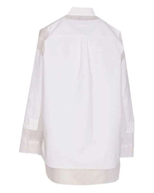 Jean Paul Gaultier White Button-front Shirt